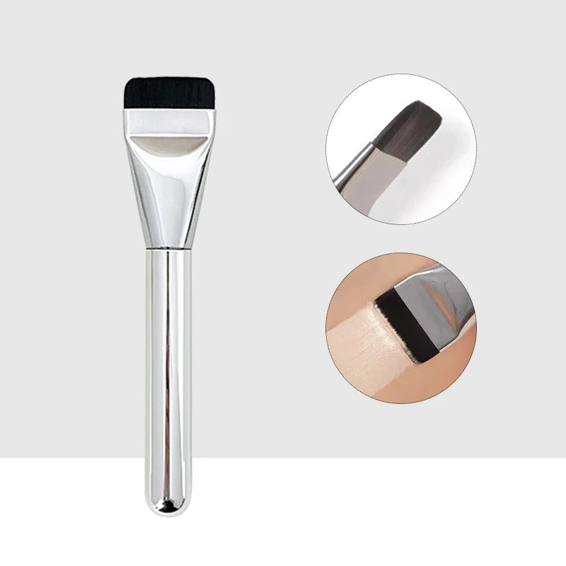 CALIYI 1/3/5 PCS Flat-head Foundation Brush Ultra-thin Brush Head Traceless Foundation Makeup Brush Cosmetic Tools Make Up Vue 1PCS