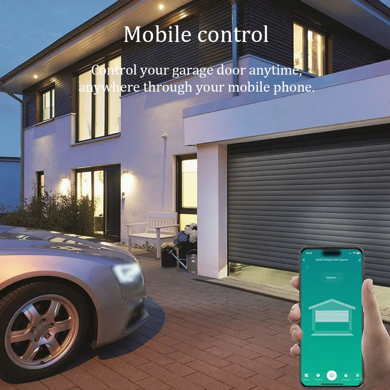 Tuya Zigbee3.0 WiFi Switch Module Smart Garage Door Opener Controller Module Voice Control Work With Alexa Google Home Assistant Vue