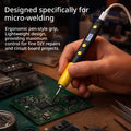 12W KSD-153 Digital Soldering Iron Type-C USB 5V Adjustable Temp 200-500℃ LED Display ℃/℉ Memory Function Welding Repair Tool Vue No plug