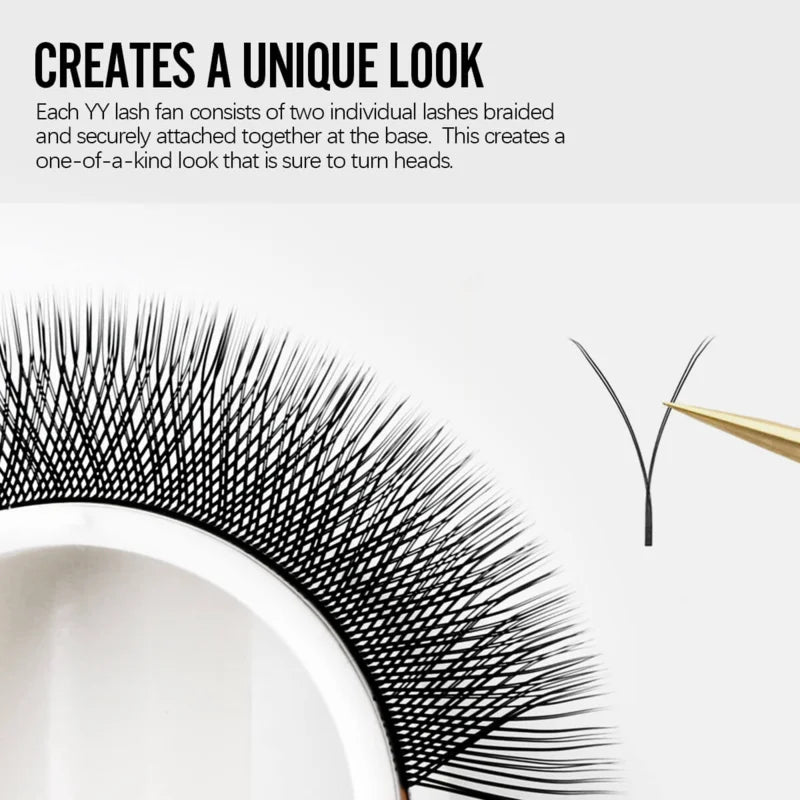 Sense Lashes YY Shape Premade Volume Fan Eyelash Extensions Eyelash Extensions Vue