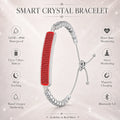2026 Smart Bracelet Smartwatch Heart Rate SpO2 Sleep Monitor Pedometer IP68 Waterproof BT5 LongBattery Mag Charge AndroidiOS Vue RED SILVER