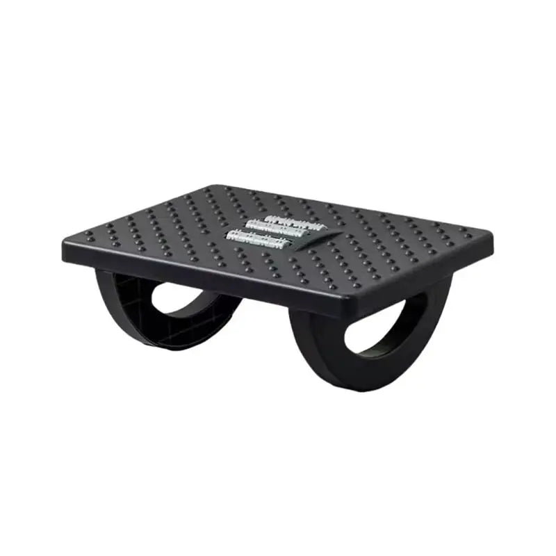 ABKW-Ergonomic Foot Stool With Massage Rollers Portable Footrest For Home Office Work Foot Rest Vue