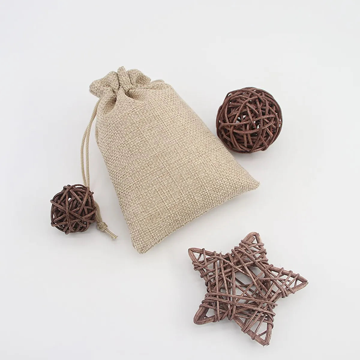 15/20/50PCS Cotton and Hemp Bundle Pocket Gift Bag for Children's Day Gift Packaging Bag DIY Candy Wedding Product Packaging Vue
