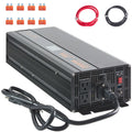SucceBuy 2000W/2500W Sump Pump Battery Backup Inverter LCD Battery Backup Inverter Vue 2500W Rated Power United States