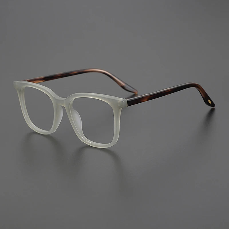 Fashion Vintage Frosted Square Optical Glasses Frame Simple Trendy Unisex Eyeglasses For Women Men Literary Retro Matte Eyewear Vue