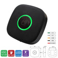 Infrared Induction No Touch Exit Button Release Switch Opener NO COM NC LED Light for Door Access Control System Entry Open Vue K10-no touch