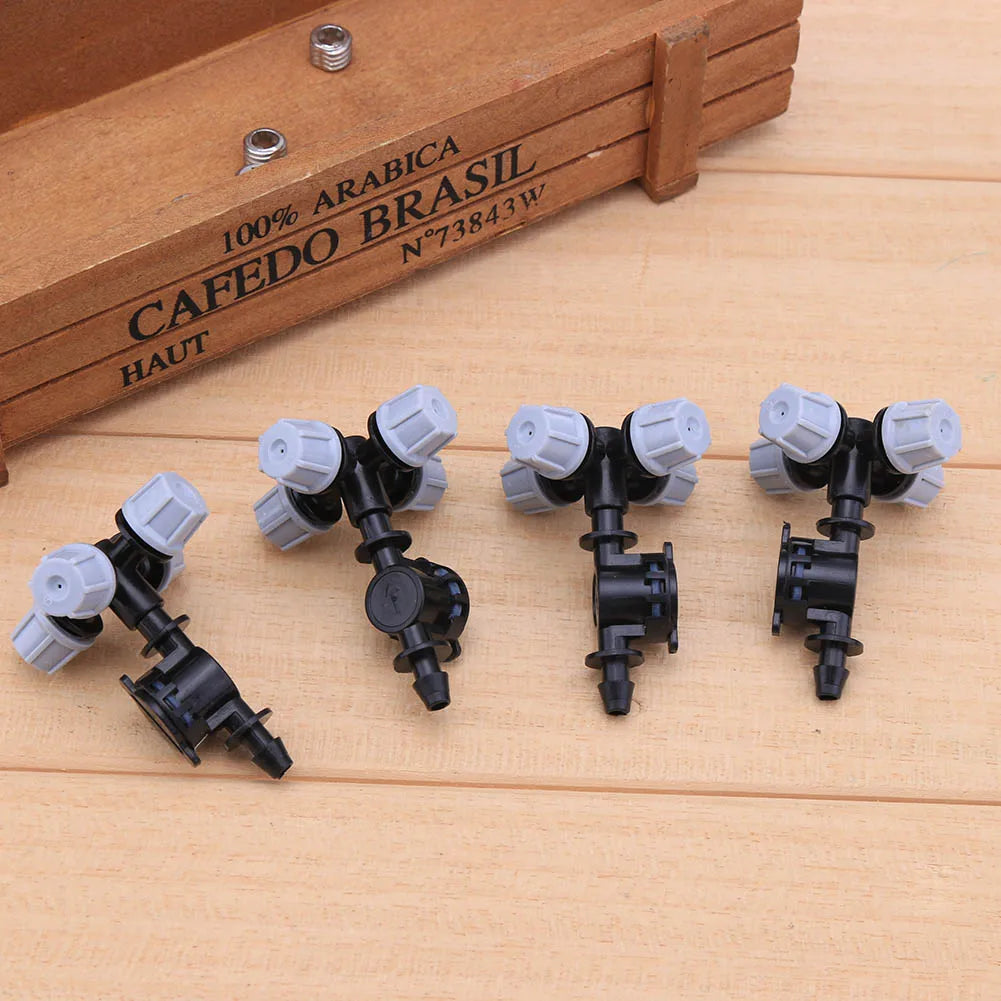 20-Pack Cross Micro Misting Nozzles | Outdoor Cooling System Misting Nozzle Set Vue