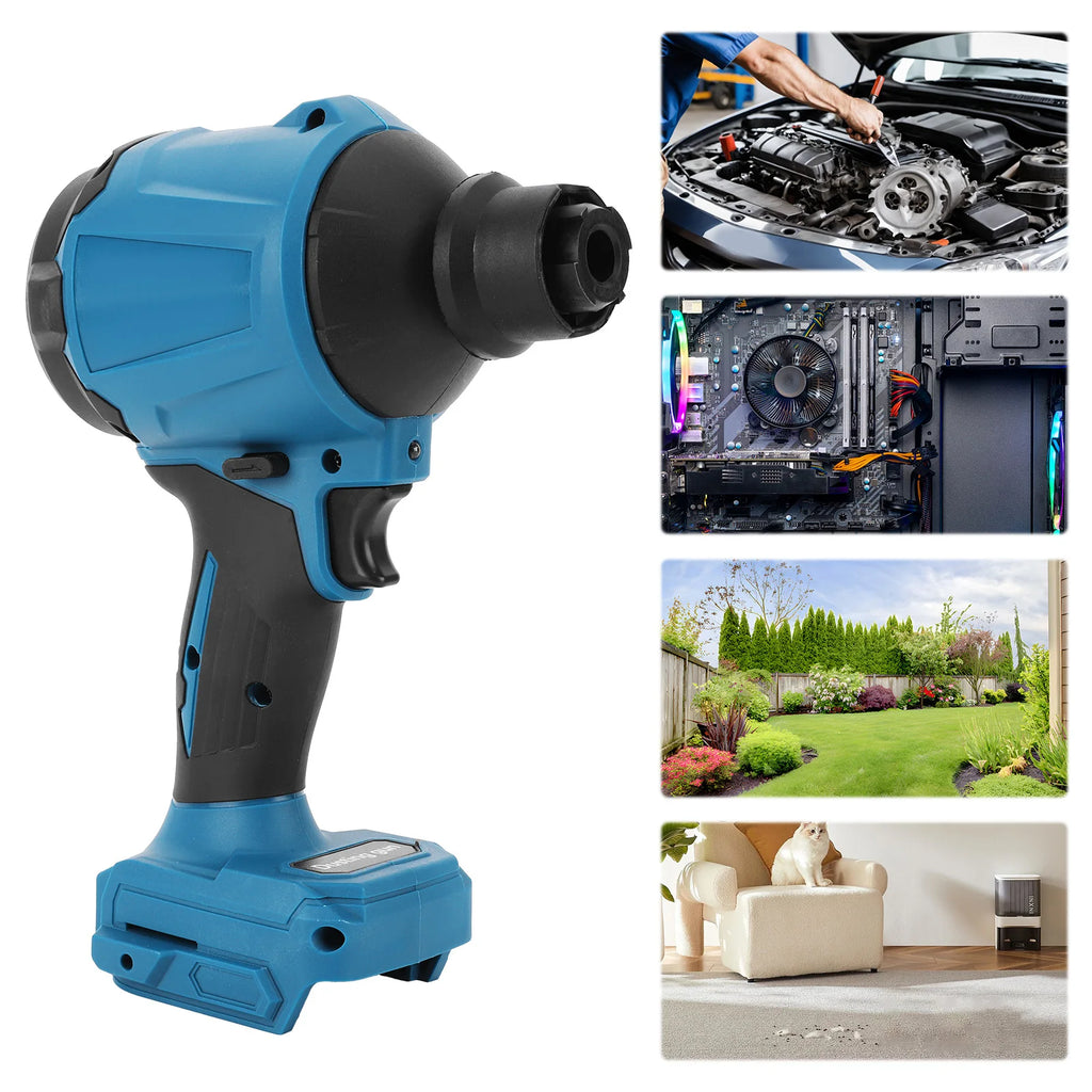 Cordless Air Duster 50000RPM Brushless Blower for Makita 18V Cordless Air Duster Vue