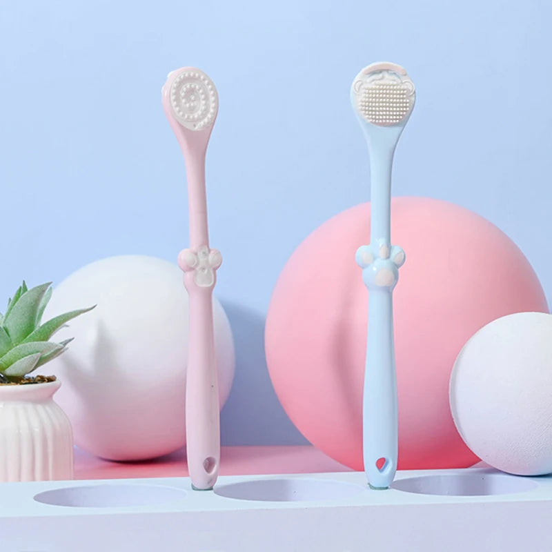 Cat Paw Tongue Coating Tongue Brush Cleaning The Surface Of Tongue Oral Cleaning Brushes Cleaner Fresh Breath Health Vue