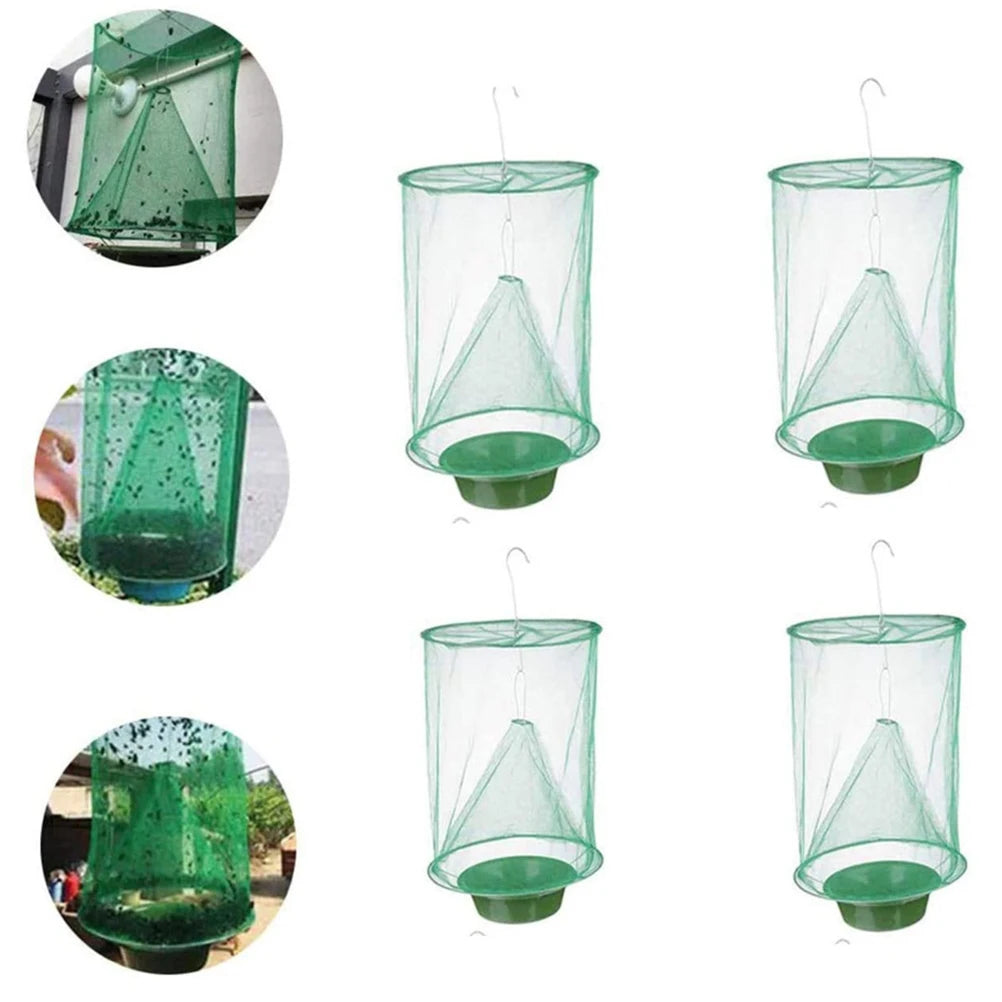 Fly Trap Flay Catchers Effective Fly Traps Fly Red Drosophila Fly Trap for Garden Ranch Orchard Vue