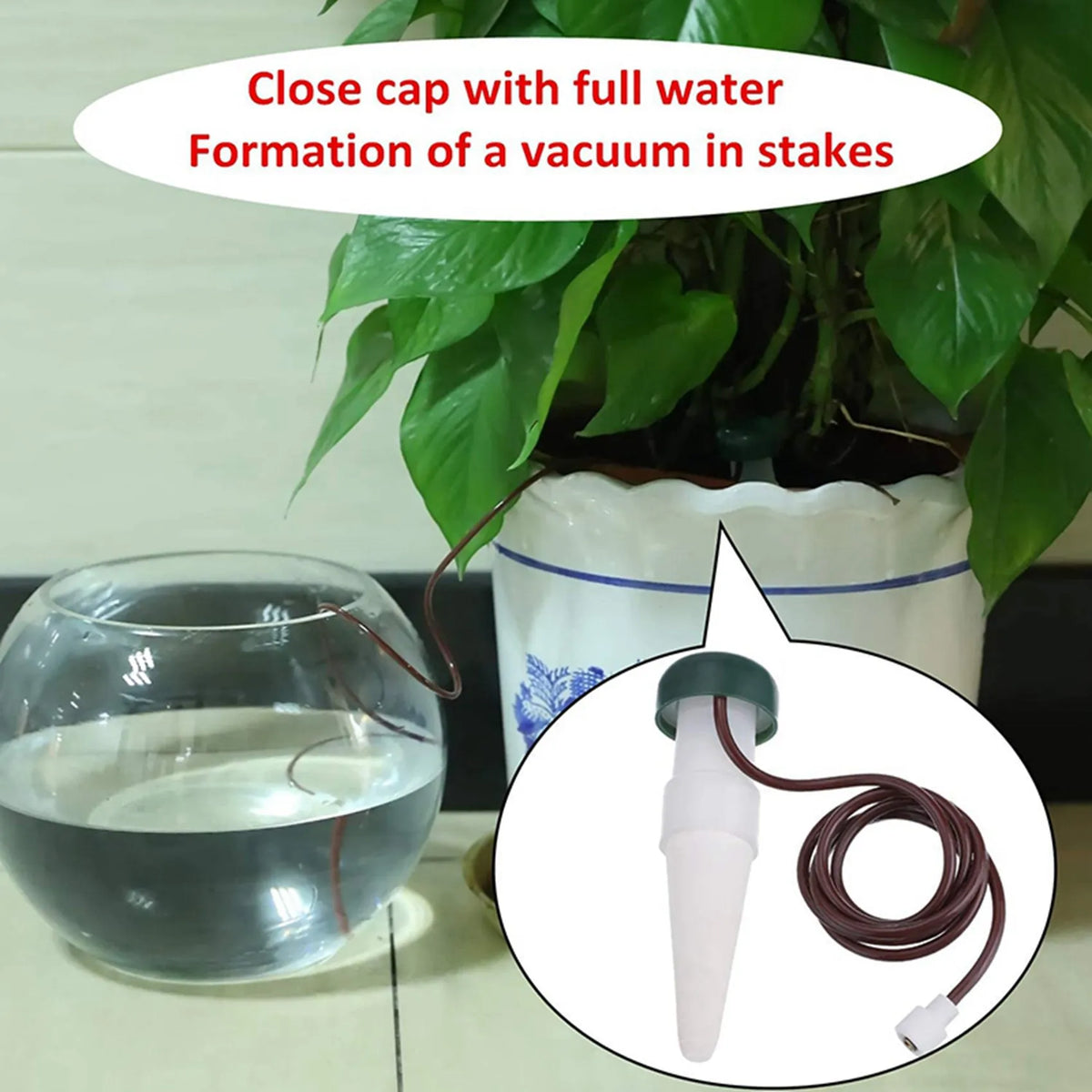ABKW-Watering Pile Automatic Watering System, Outdoor Indoor Plants Are Slowly Released From Drip Irrigation (48) Vue Default Title