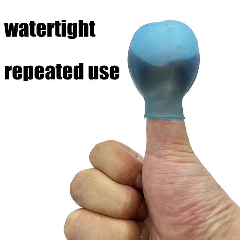 Waterproof Finger Toe Protective Cots Wound Bathing Shower Cover Foot Injury Isolation Sleeve Household Foot Care Tool Vue