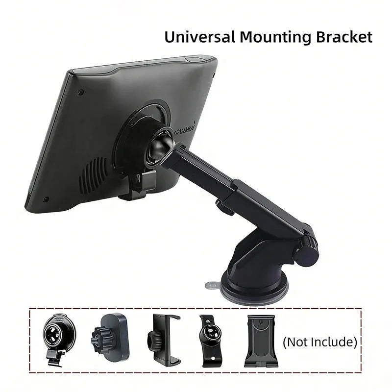 17mm Silicone Bracket Car Holder Car Telescopic Rotating Sucker Accessories Suction Cup Base Bracket Black For Mobile Phone Vue