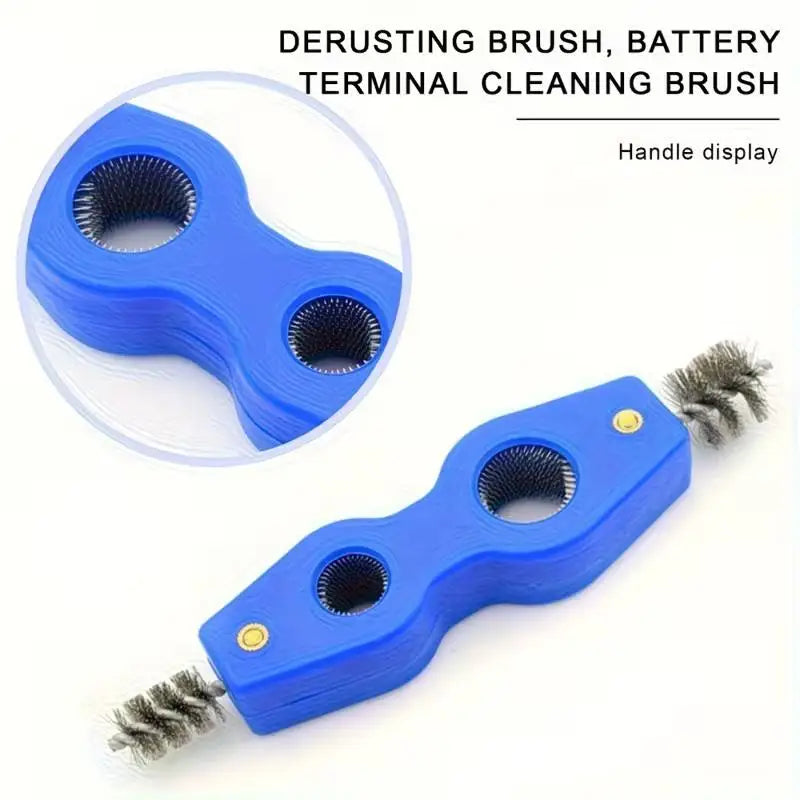 Copper Pipe Brush 4 in 1 Double Headed Tube Polisher for Versatile Cleaning Inside Outside Repair Install Applications Vue