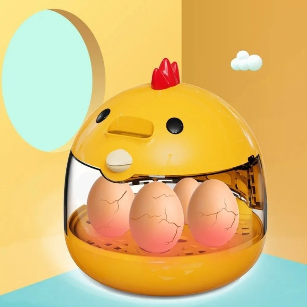 Transparent Window Eggs Incubator Humidity Control Low Noise Eggs Hatcher Machine Automatic Temperature Control Sturdy Vue
