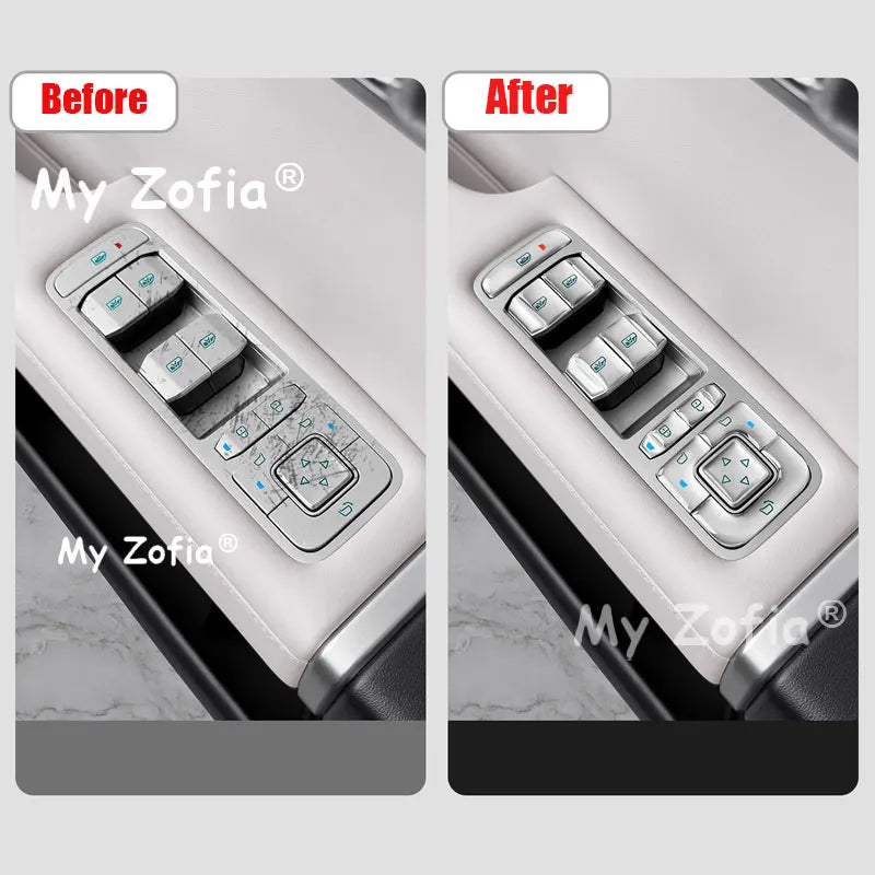 Car Steering Wheel Dripping Glue Button Protective Sticker Cover Trim Accessories For BYD Ti7 Leopard Titanium 7 2025 2026 Vue