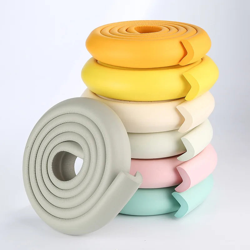 vvocci 2M Protector Edge U Shape Baby Safety Furniture Table Extra Thick Desk Cover Protective Tape Foam Corners Bumper Guard Vue