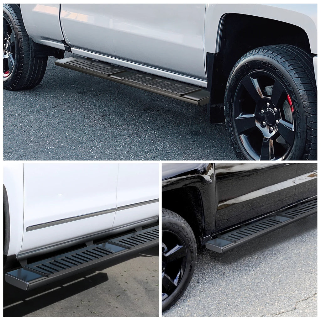 Nilight Running Boards for 2022 2023 2024 2025 2026 Toyota Tundra Crewmax Cab 4 Full Size Doors 6 Inch Side Step Nerf Bars Black Vue