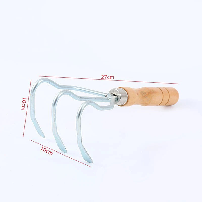 4-foot Rake Rake Rake Rake Sea Ru Squat Tidal Experience Oyster Hami Tidal Flat Kalkurido Garden Farm Vue A1