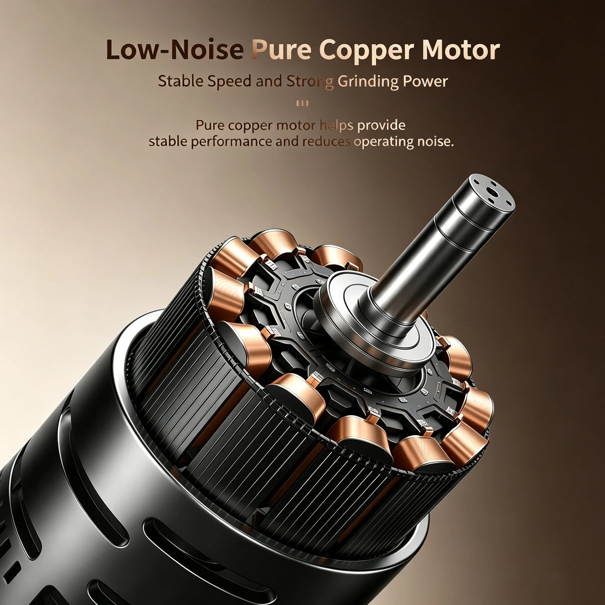 Portable Electric Ceramic Burr Coffee Grinder – USB-C Rechargeable Electric Coffee Grinder Vue