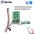 TTLOCK App Access Control Fingerprint Keypad Module Board 4.5-9V Smart Lock Switch Module DIY Relay Door Lock Controller Module Vue SN-503