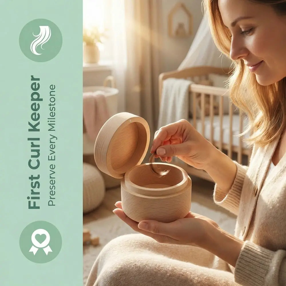 Creative 5cm Round Jewelry Box Collection Earrings Holder Wood Storage Box Necklace Organize Primary Teeth Storage Gift Box Vue