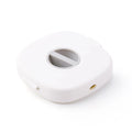 Portable Round Rotatable Wire Organizer Cord Cable Winder Management Storage Box For Charging Data Line Vue WHITE
