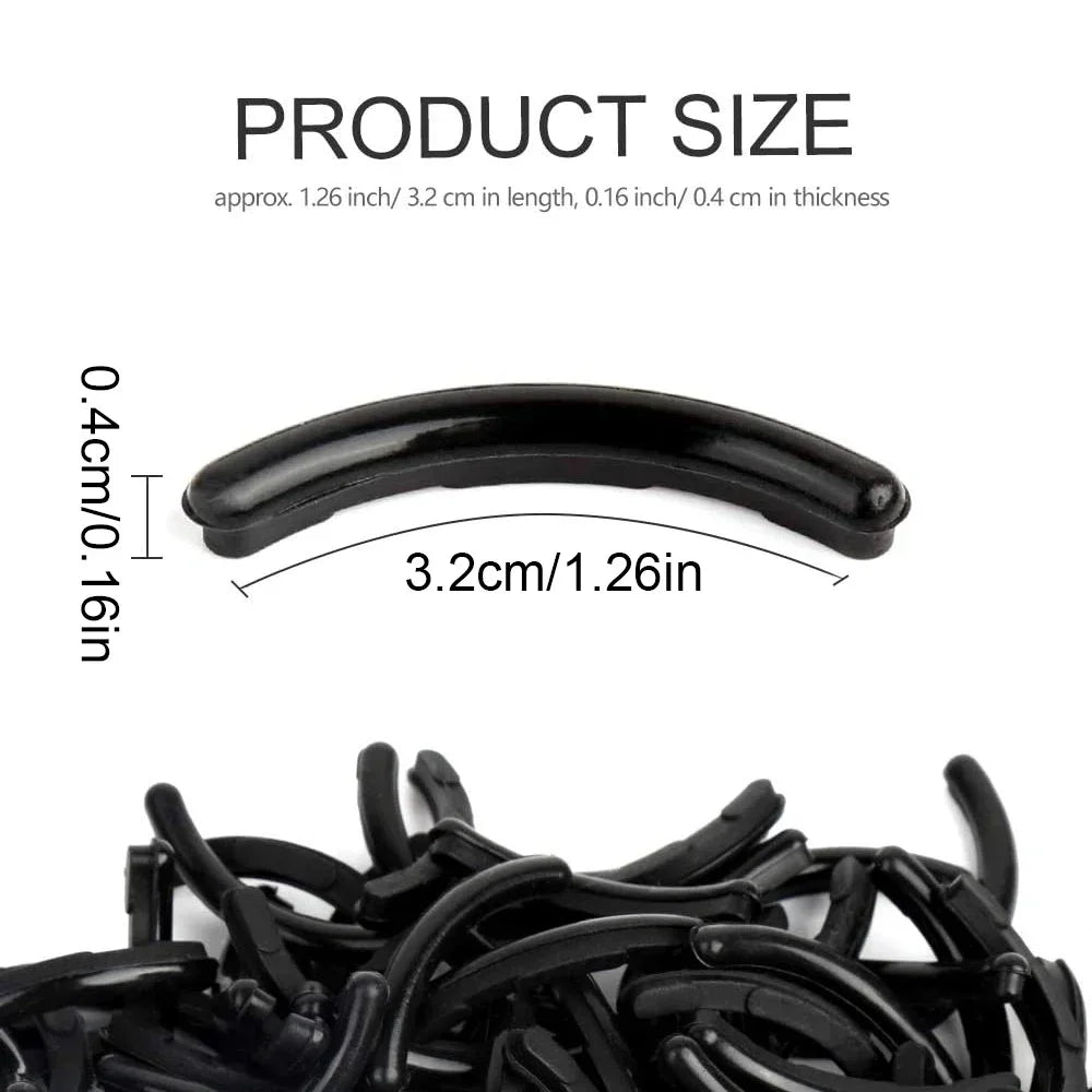 10/20/50PCS Eyelashes Styling Tool Eyelash Curler Makeup Curling BeautyReplacement Pads Women's Lash Rubber Curler Refills Pads Vue