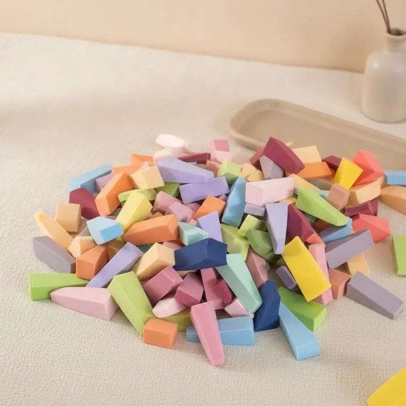 10/50/100Pcs Mini Wedge Soft Makeup Sponge Wet Dry Foundation Beauty Sponge Set Vue