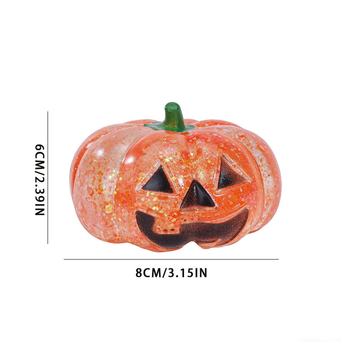 Halloween Pumpkin Maltose Stress Ball Squishy Toy Soft Stress Ball Slow Rebound Fidget Toy Stress Relief Funny Gift Vue
