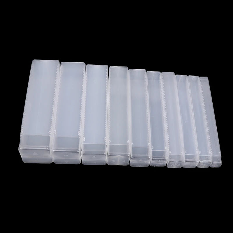 5Pcs Drill Bit Milling Cutter Storage Box Square Telescopic Packaging Case For Cutting Tools Vue