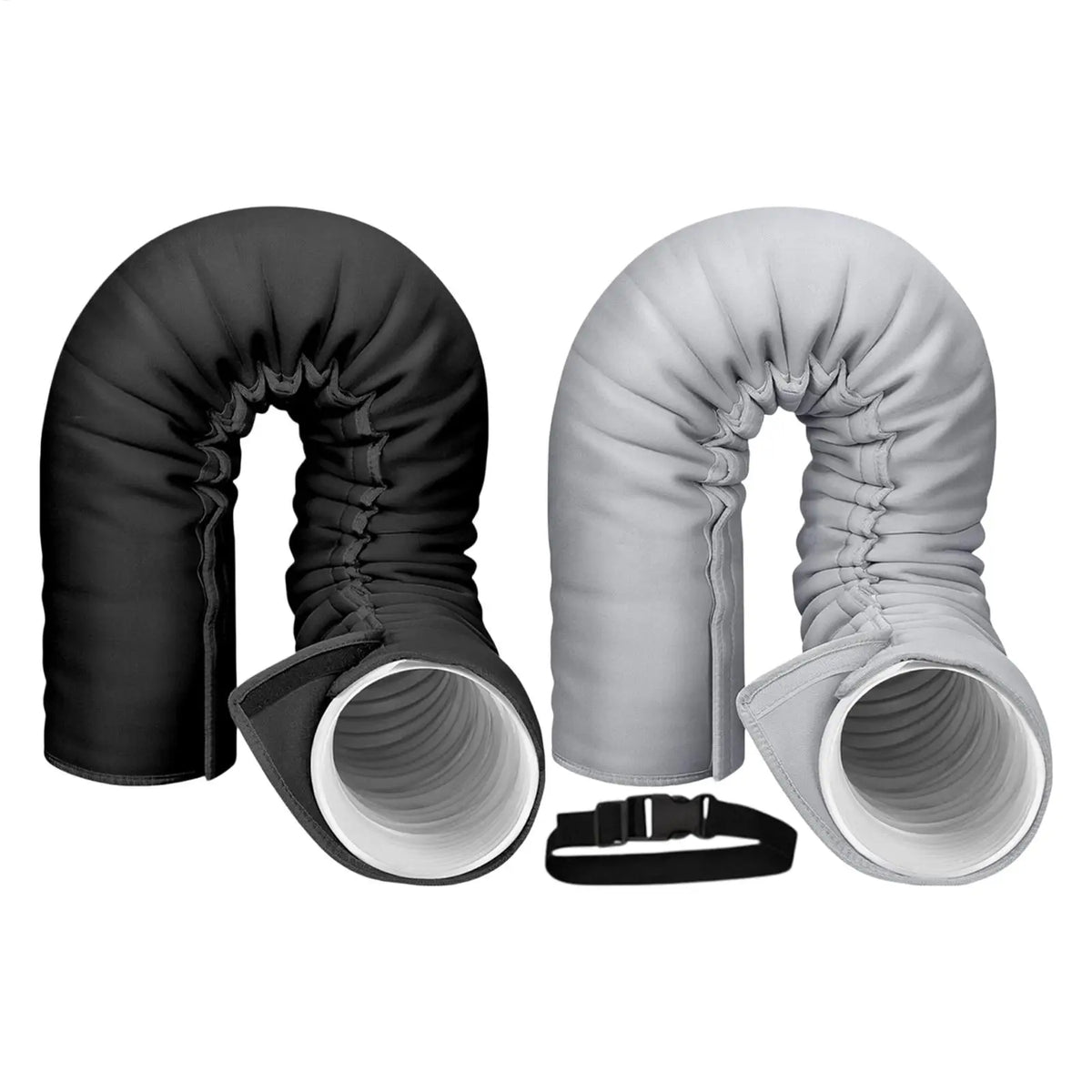 150X53cm Insulated AC Hose Cover with 3 Adjustable Straps, Portable Exhaust Pipe Thermal Wrap, Universal 5-5.9" Sleeve accessory Vue