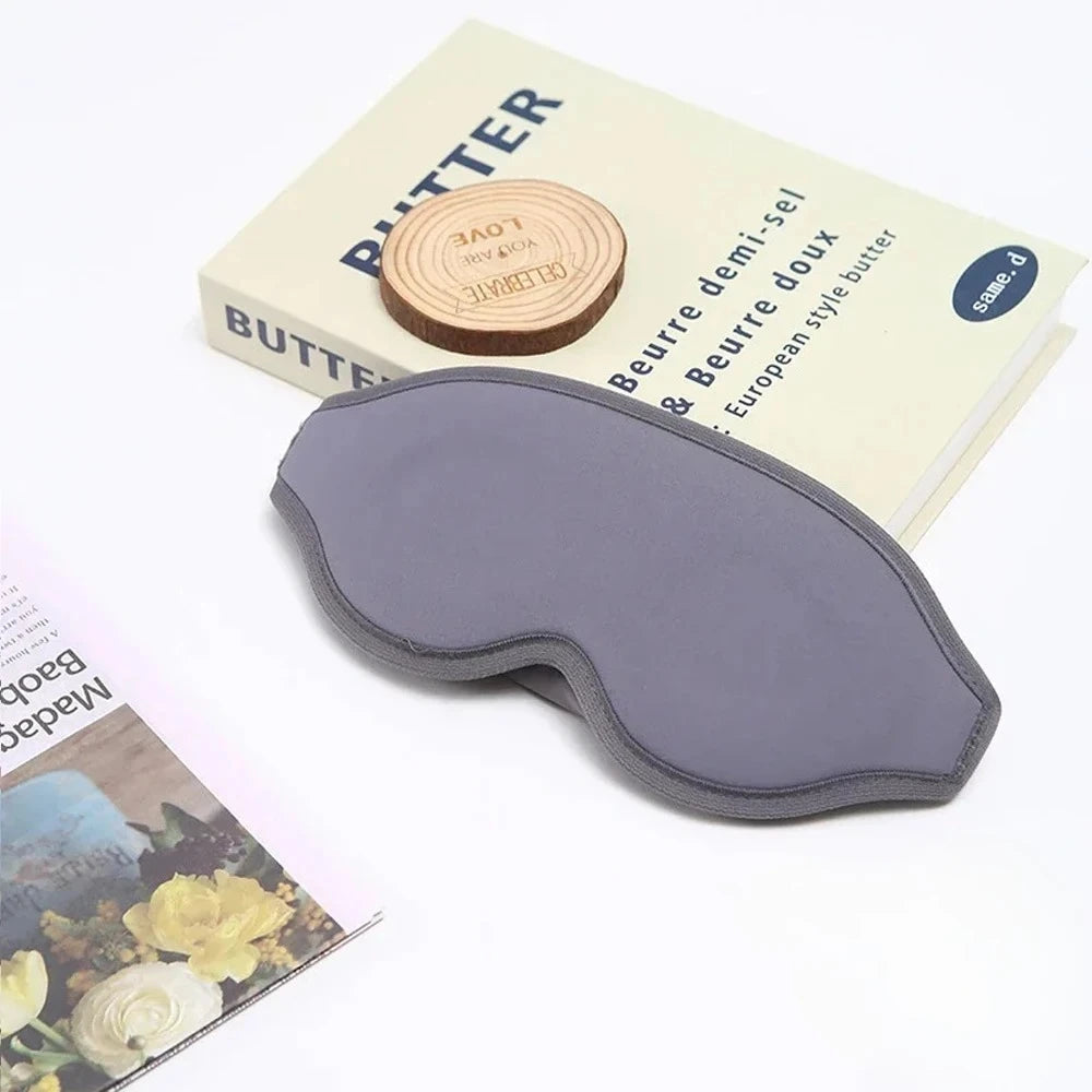 Eye Mask Sleeping 3D Contoured 100 Light Blocking Blindfold Soft Zero Vue Gray