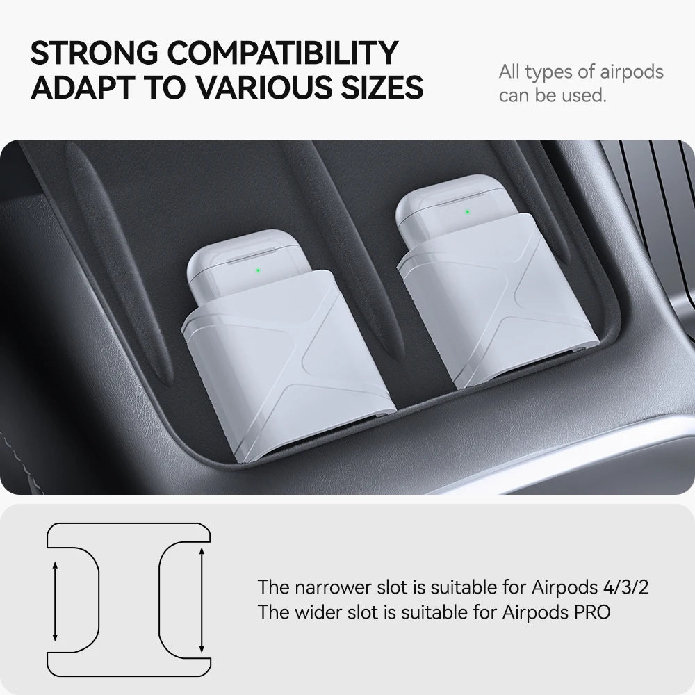 YZ For Tesla Model 3/Y Juniper Wireless Charging Protective Pad Material Upgrade Wireless Headset Limit Protective Accessories Vue