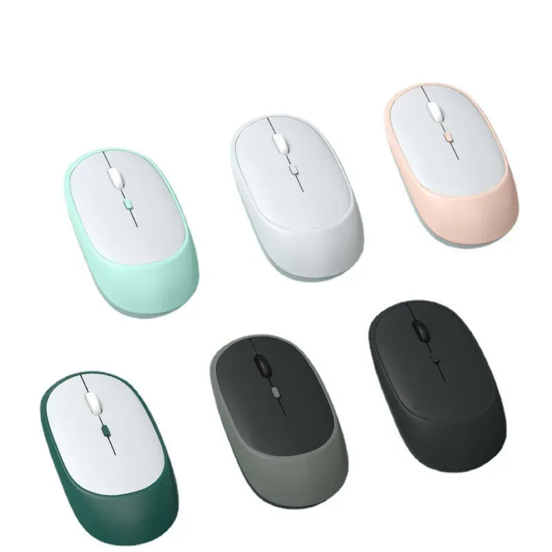 Lenovo Wireless Mouse USB Rechargeable Ergonomic Adjustable DPI Office Silent 2.4G Bluetooth Optical Electric Mouses Game Office Vue