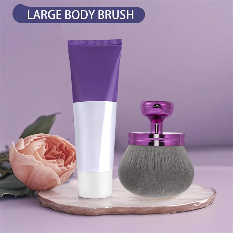 Extra Large Body Makeup Brush For Self Tanner Blend Blur Body Kabuki Make Brushes Tanning Brush for Self Tan with Soft Bristles Vue