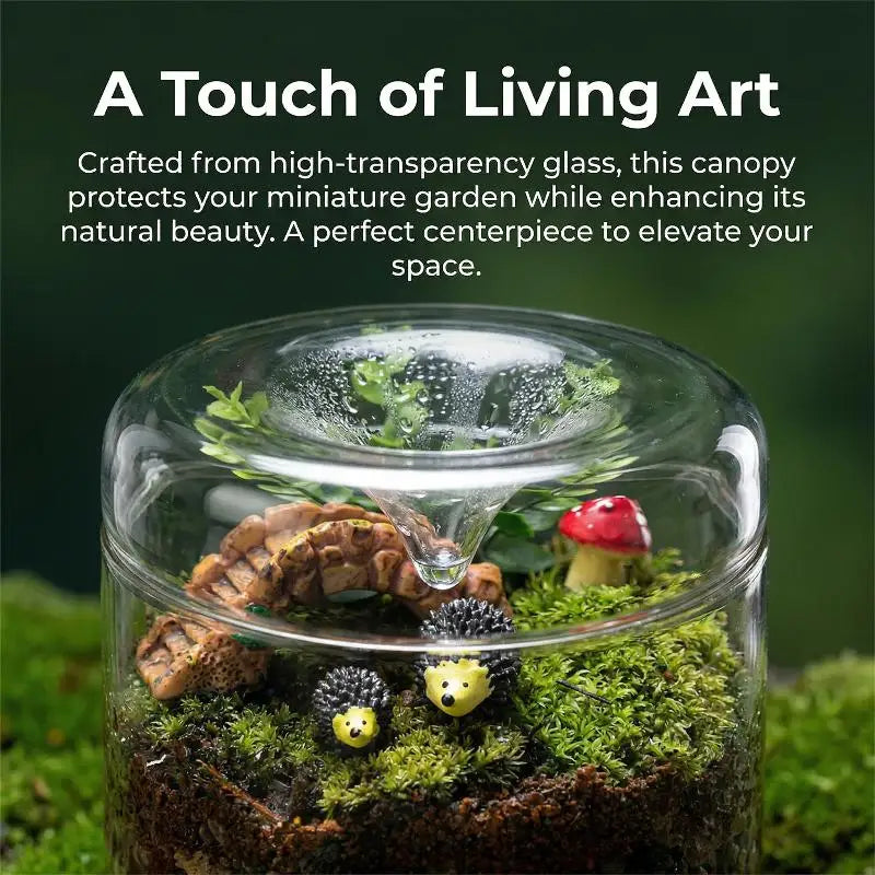 Glass Bottles Creativity Dew Collection Vase Micro Landscape