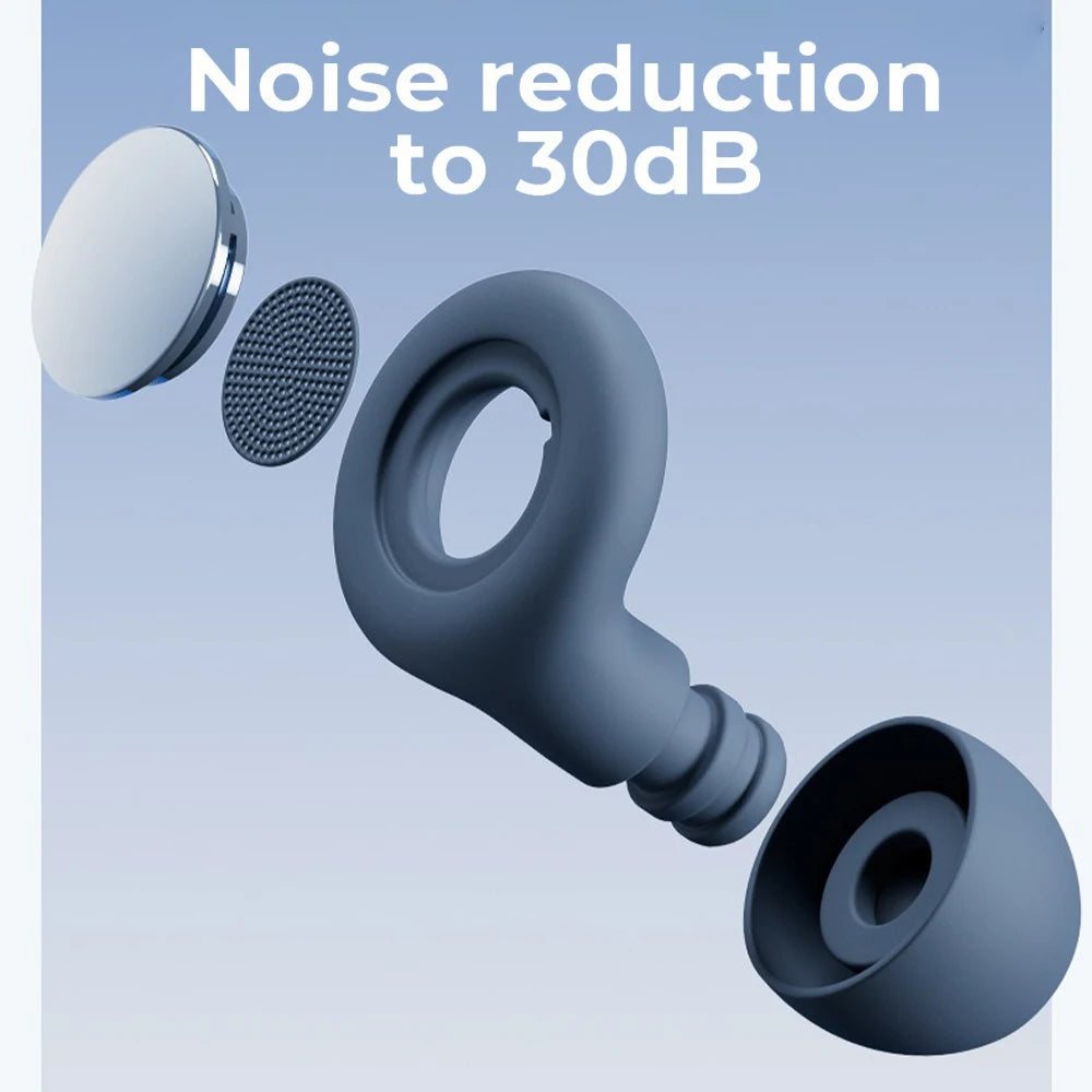Silicone Earplugs Sleep Noise Cancel Reduction-soundproof Reduce