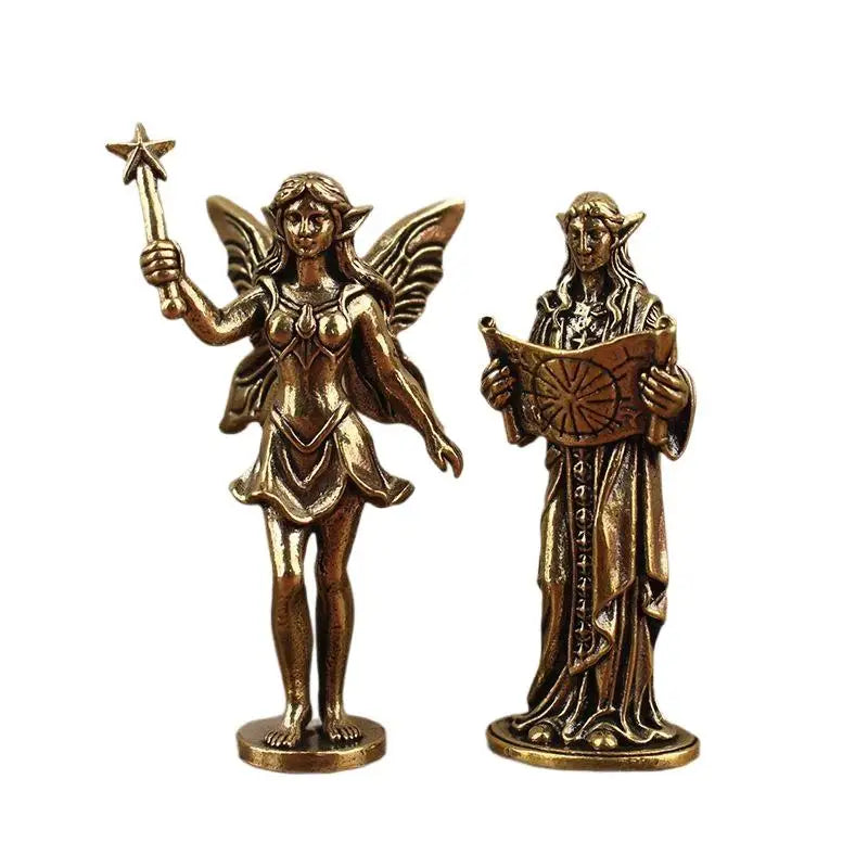 Fairy Princess Figure Home Decor Ornament Retro Desktop Decoration