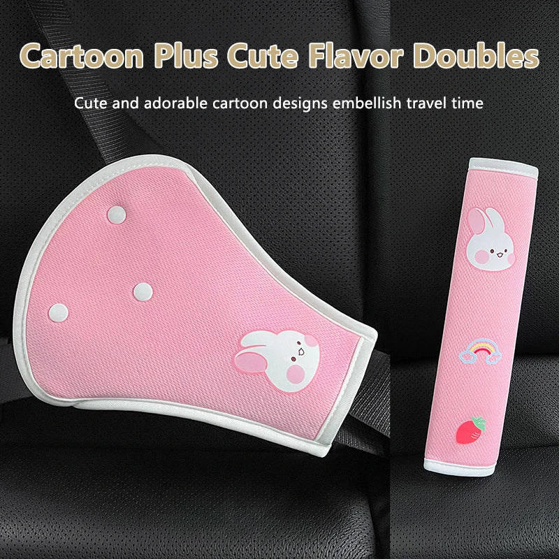 Universal Car Seat Belt Cover Adjustable Safety Belt Shoulder Pad For Adults Kids Interior Accessories Vue