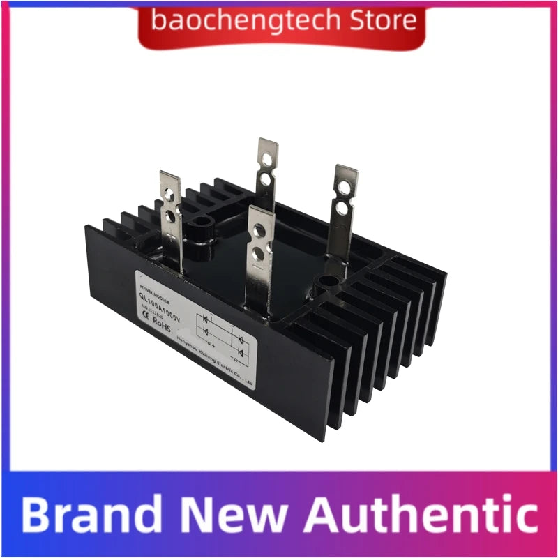 QL100A1200V Single-phase rectifier bridge QL40A 60A 80A 100A 150A Rectifier Bridge 1000V 1200V 1600V QL100A-16 QL60A1600V Vue