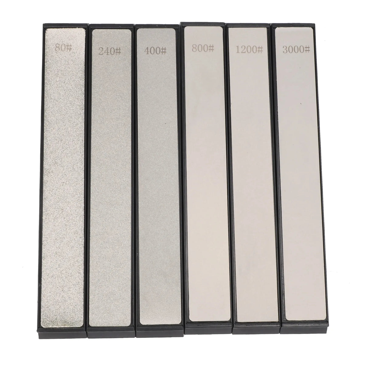 ABKW-80 240 400 800 1200 3000 Sharpener Whetstone Whetstone Professional Knife Whetstone Grinding Wheel Diamond Sharing Stone Vue Silver