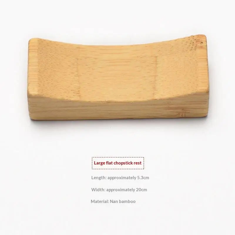 Creative Japanese Chopsticks Holder Wooden Chopstick Pillow Spoon Fork Knife Stand Table Decor Chopstick Rest Tableware Holder Vue 10