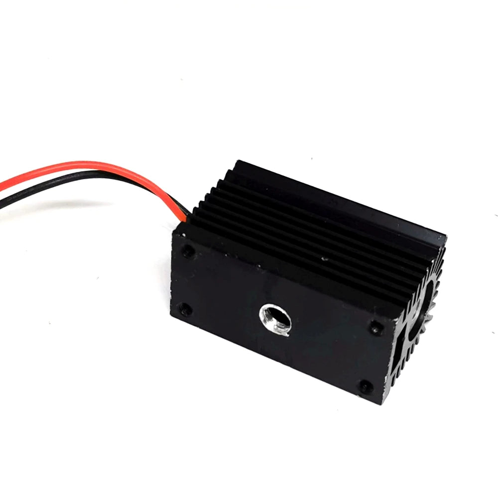 Industrial 532nm 50mW Green Laser Diode Module Focus Dot Lighting 3-5V With Heatsink Vue