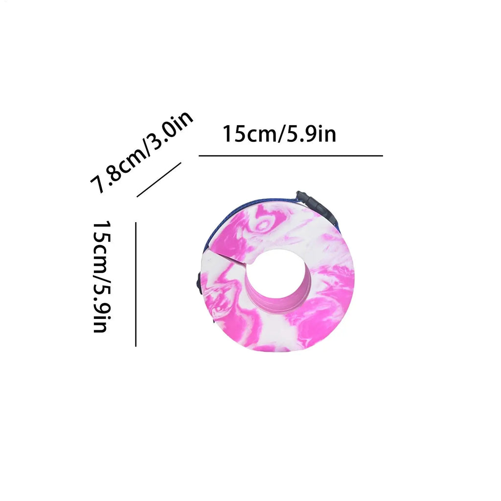 Adjustable EVA Aquatic Cuffs Exercise Weights Arms Belts Water Aerobics Arm Float Ring for Adults Athletes Beginners Swimming Vue