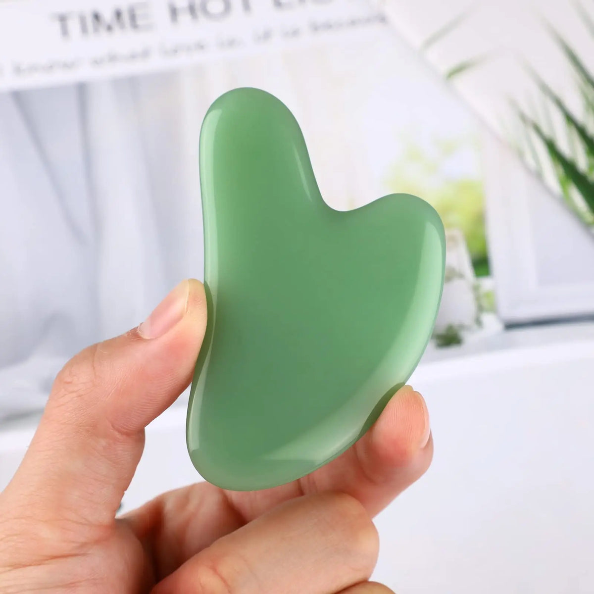 Gua Sha Facial Tools Guasha Tool Gua Sha Glass Manual Massage Sticks for Jawline Sculpting and Puffiness Reducing for Face Body Vue