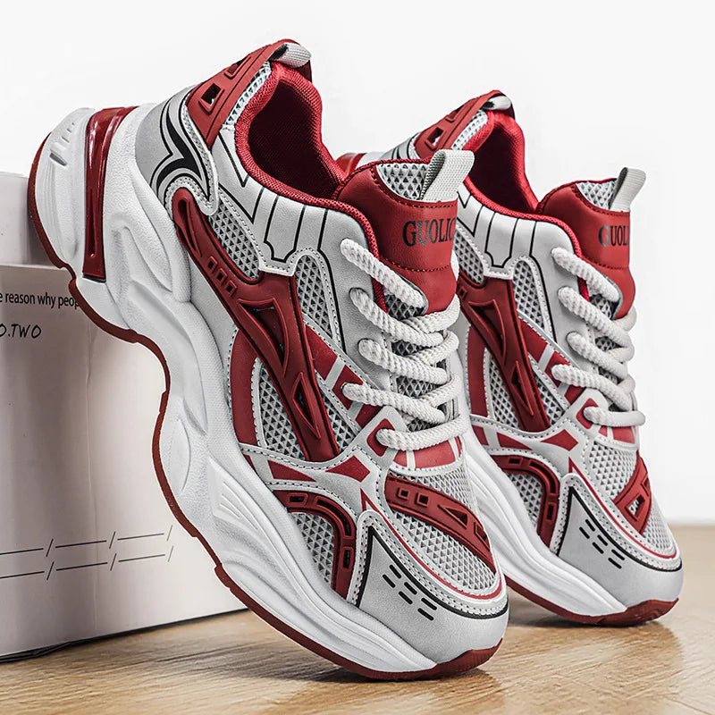 Men's Thick Sole Casual Sports Shoes – Height Boost Dad Shoes Casual Sports Shoes Vue