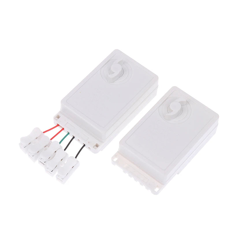 LED String Dimmer EK-04 2/4-Way 8 Function Knob/Solder-Free Type Push Button Type Light Adjustment Controller Vue