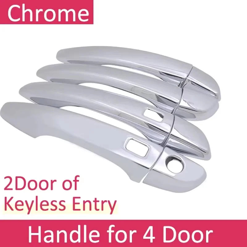 Chrome Door Handle Cover Trim – Citroën Jumpy 2016–2024 Door Handle Cover Trim Vue 2 keyless Entry