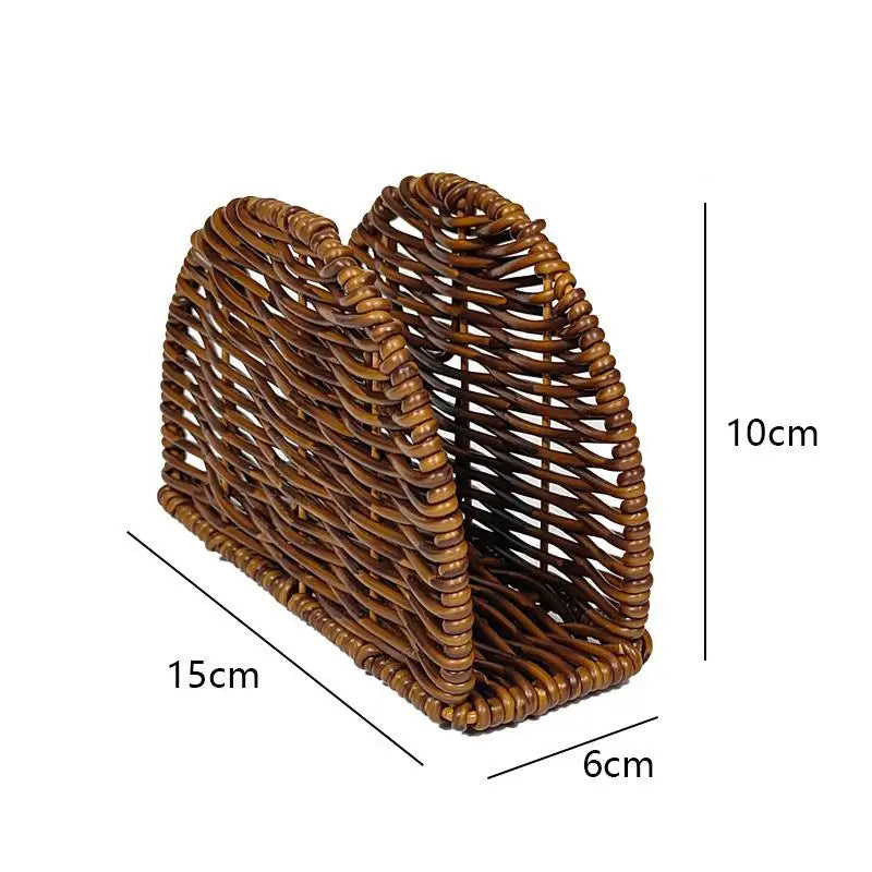 Creative Tissue Stand Table Napkin Holder with Unique Standing Design for Kitchen Dining Table Home Decoration Vue A4